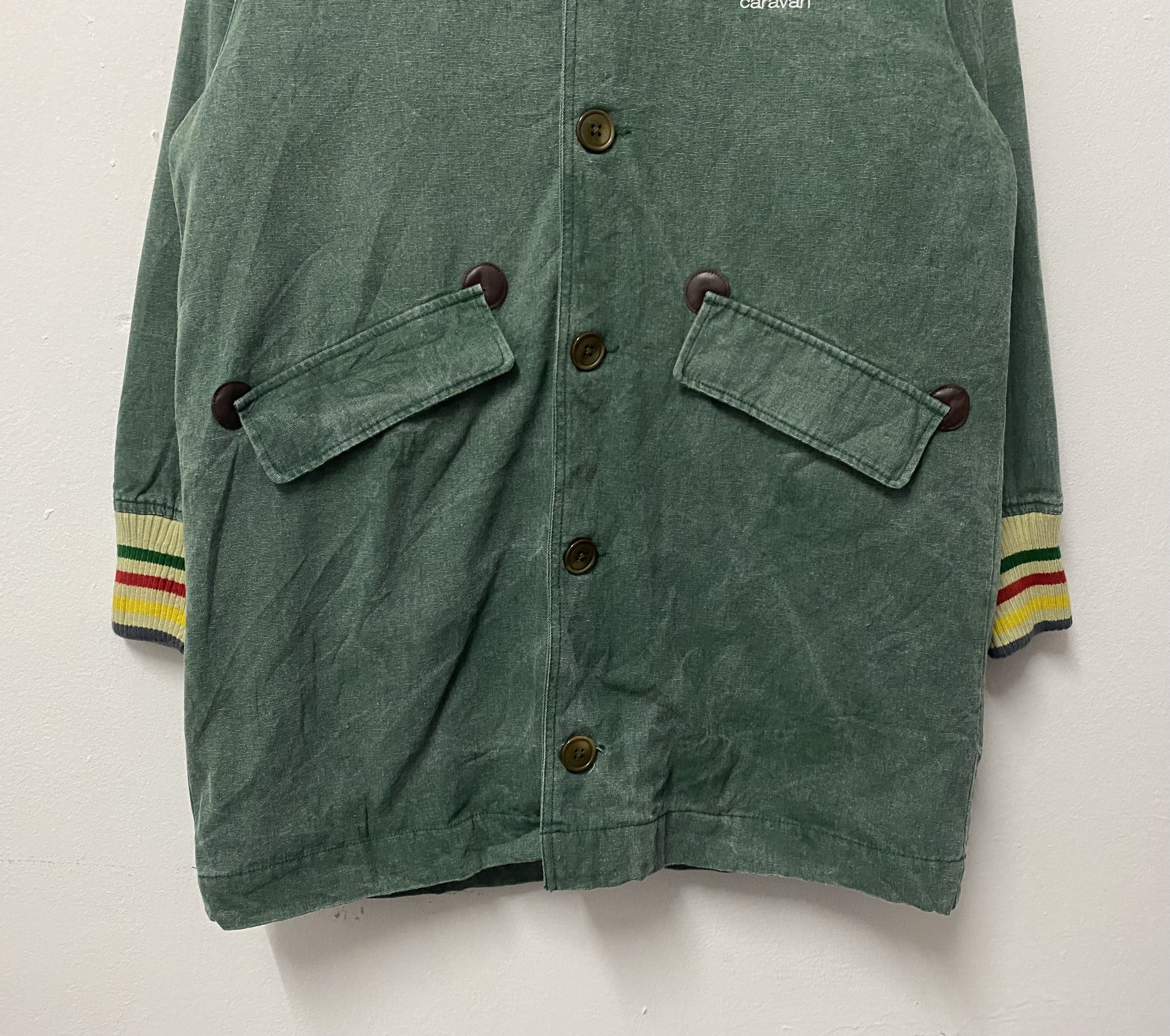 go slow caravan Vintage Go Slow Caravan Core Jacket Hoodie Size US L / EU 52-54 / 3 - 4 Thumbnail