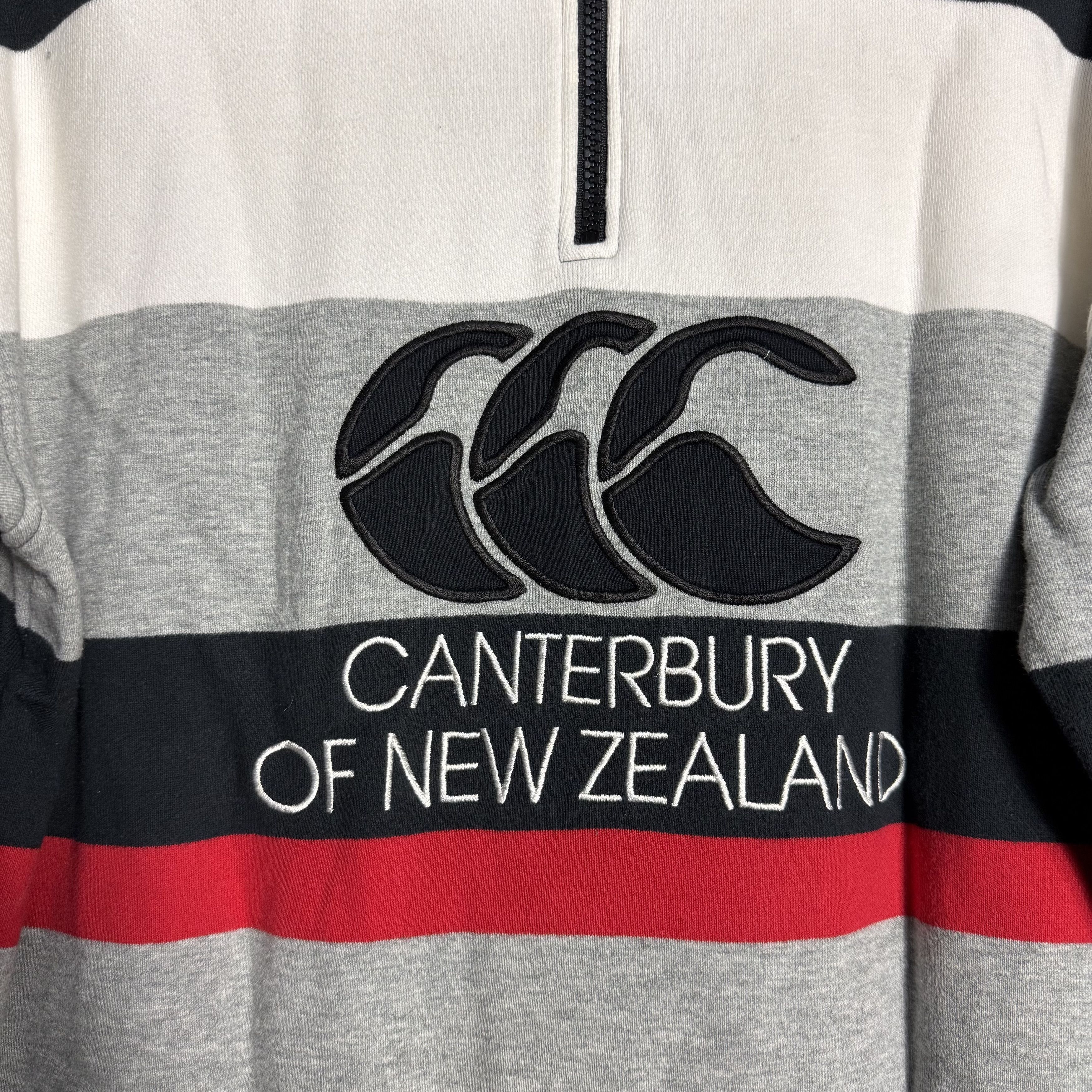 Canterbury of New Zealand 🔥RARE🔥Vintage Canterbury Of New Zealand Striped Sweatshirt Size US L / EU 52-54 / 3 - 3 Thumbnail
