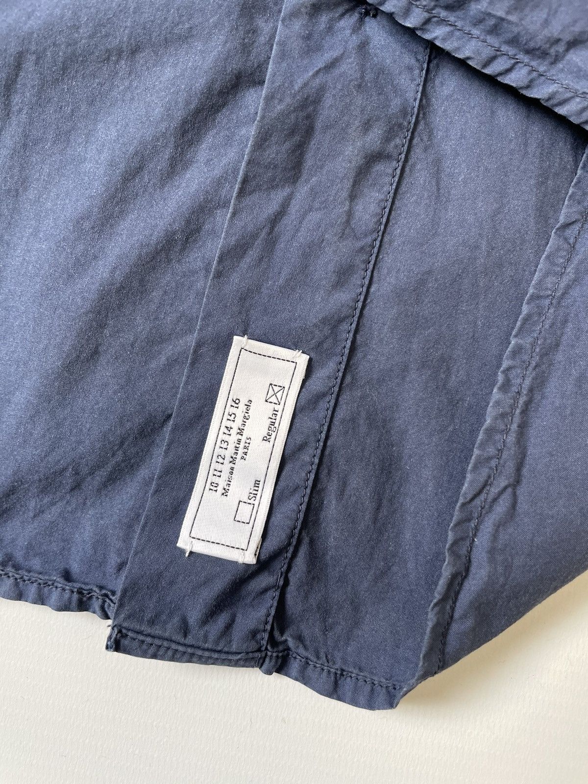 Maison Margiela A/W 09 Trompe L’Oeil ‘Rain Effect’ Print Shirt Size US L / EU 52-54 / 3 - 9 Thumbnail