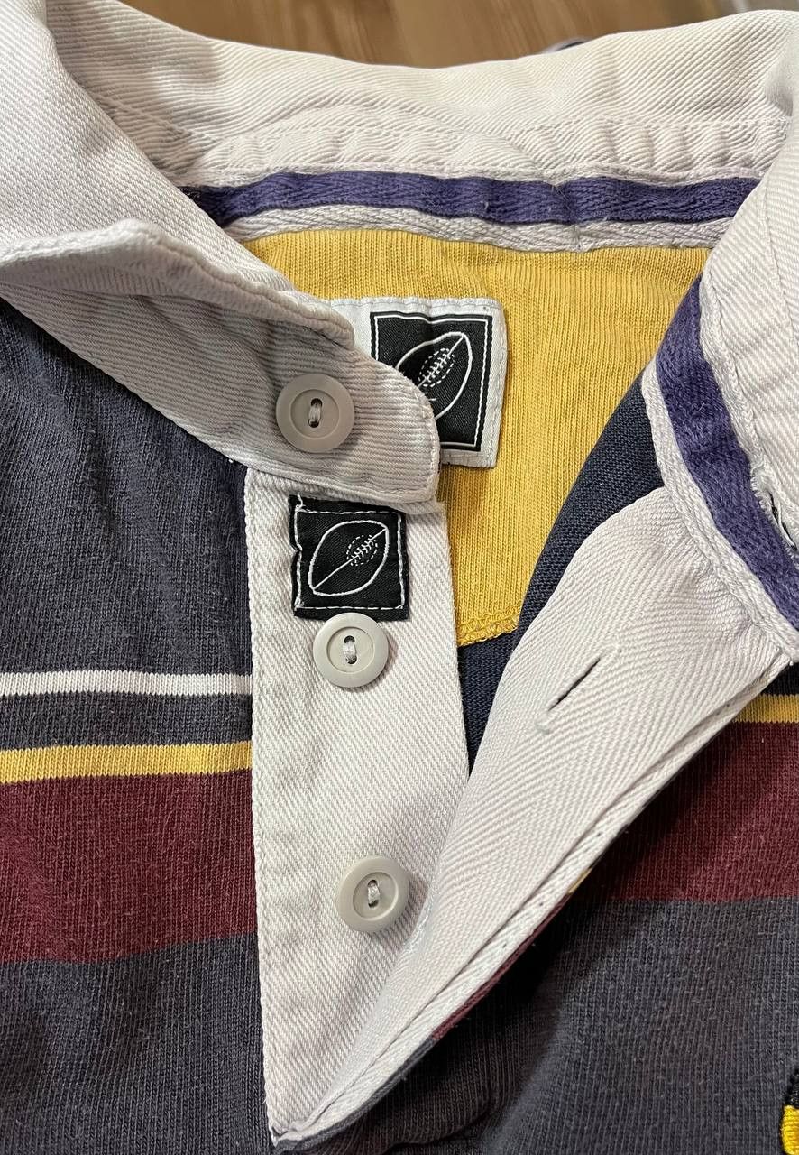Cotton Traders Cotton Traders Rugby Shirts Striped polo Long Sleeve Vintage Size US XL / EU 56 / 4 - 4 Thumbnail