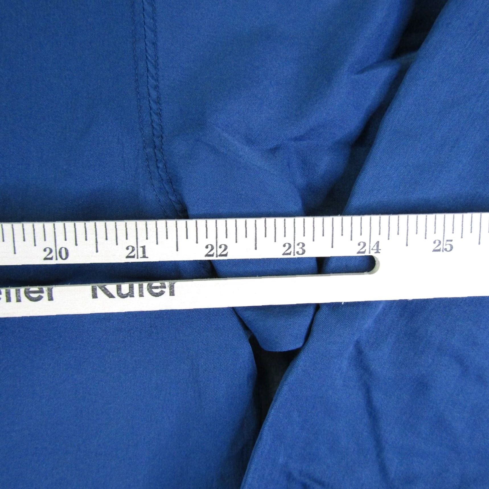 Nike Nike Womens Medium Blue Court Tennis Windbreaker Zip Block Stitch Coat Jacket Size M / US 6-8 / IT 42-44 - 7 Thumbnail