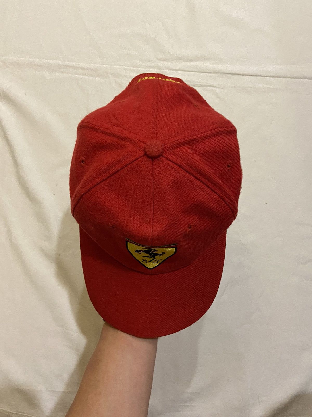 Ferrari × Vintage Vintage Ferrari red 90’s Y2K racing streetwear hat cap f-1 Size ONE SIZE - 9 Thumbnail