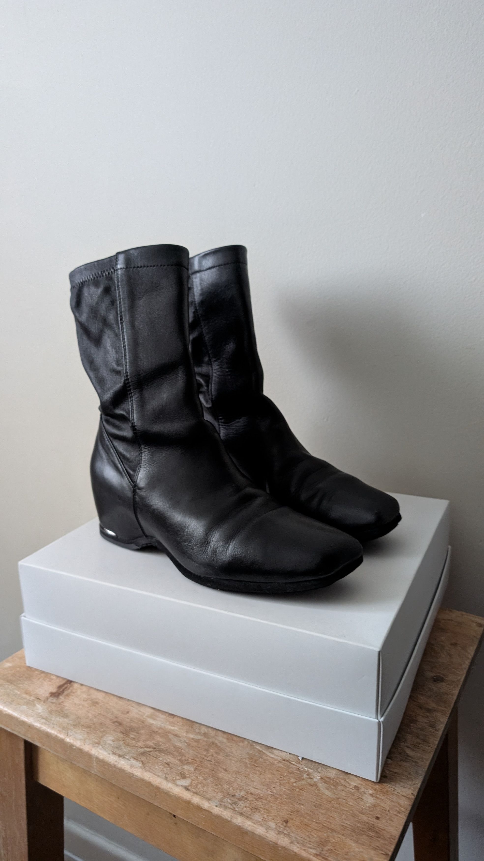 Issey Miyake × Zucca Zucca by Issey Miyake Layered Suede Leather