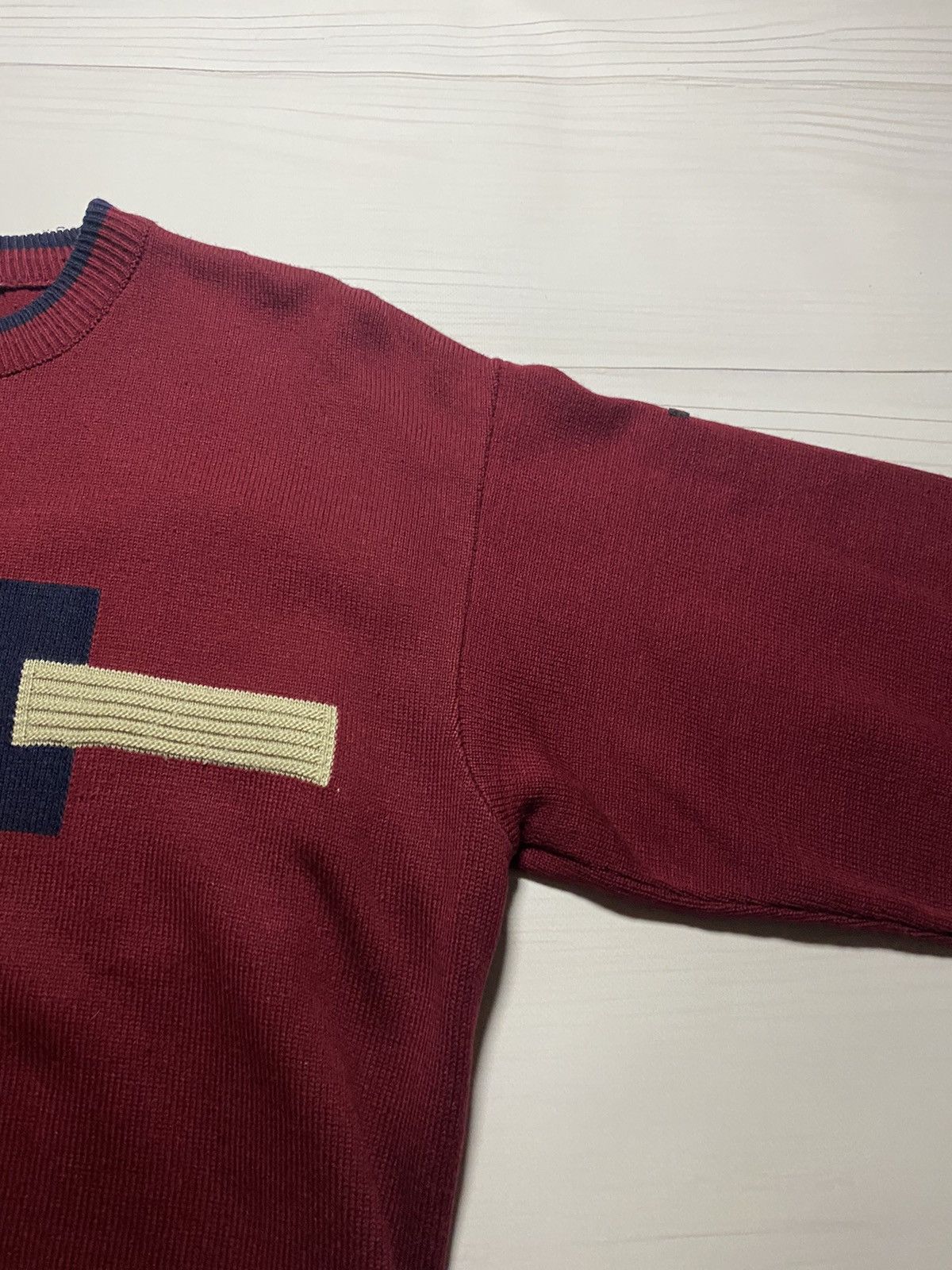 Diesel × Vintage Vintage Diesel Big Logo Box Fit oversize y2k sweater Size US XL / EU 56 / 4 - 9 Thumbnail