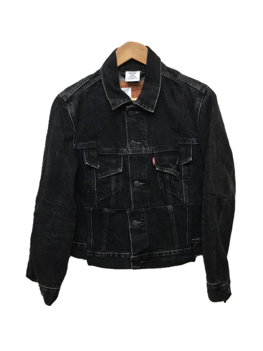Levi's × Vetements Vetement x Levi's SS17 Reworked Cropped Denim Jacket Size US S / EU 44-46 / 1 - 1 Thumbnail