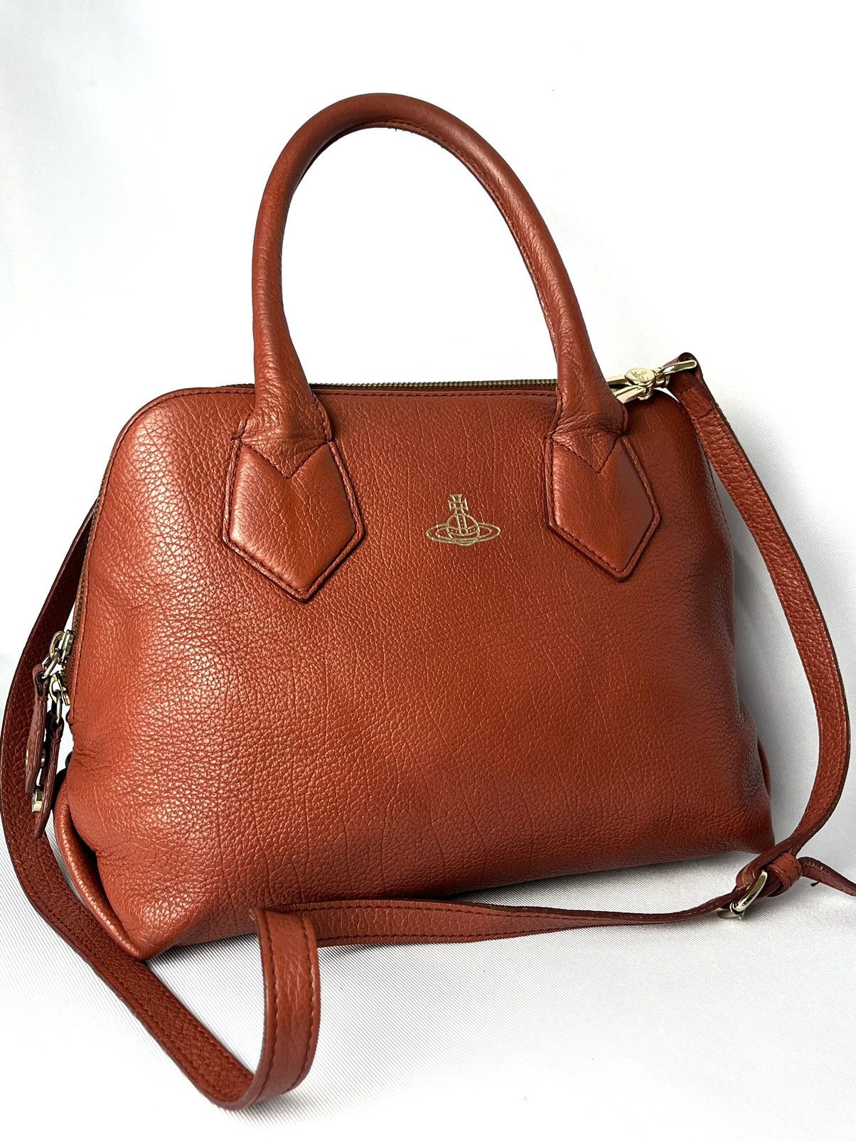 Vivienne Westwood Genuine Leather 2way Handbag Size ONE SIZE - 13 Thumbnail