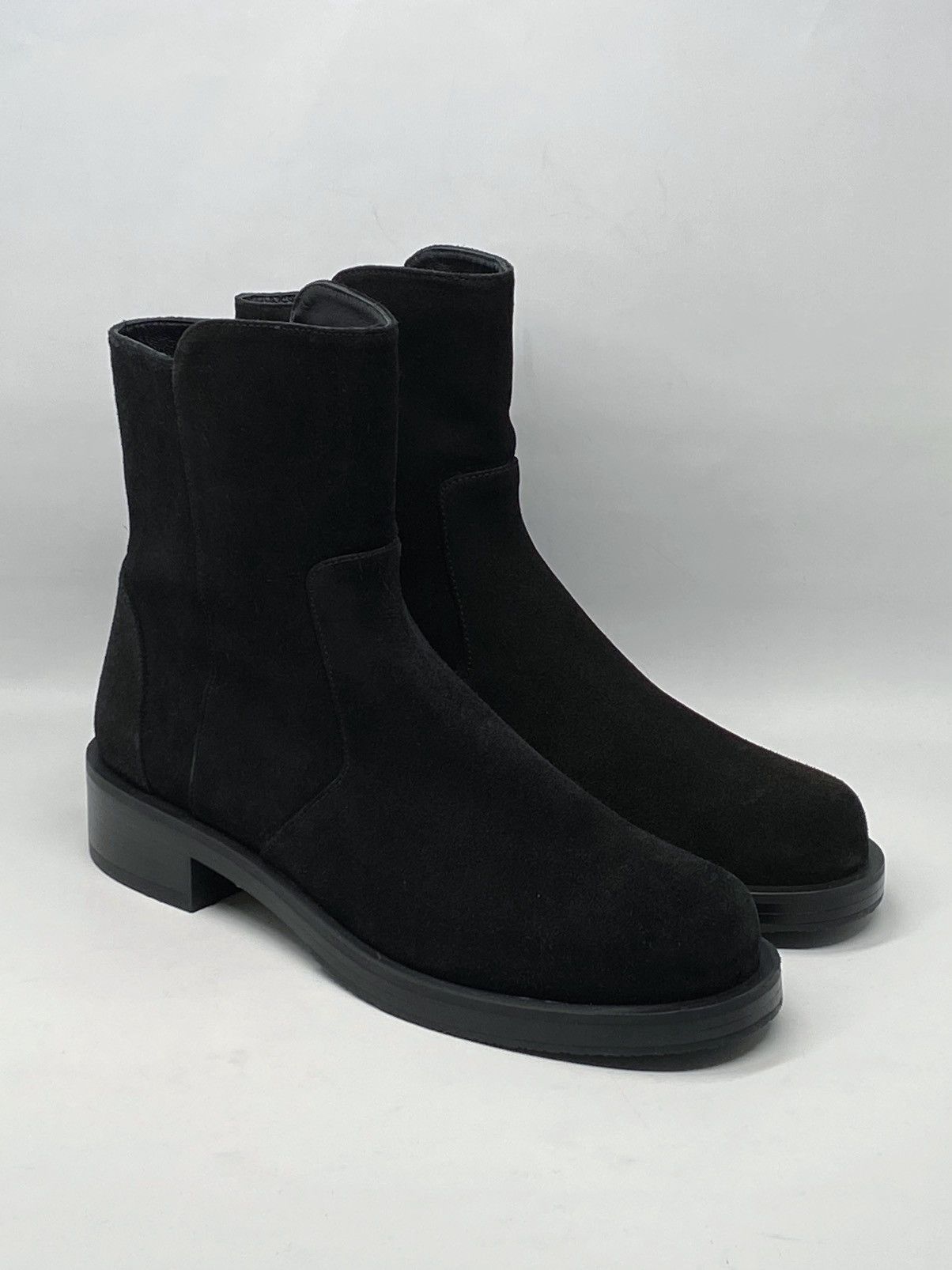 Stuart Weitzman Stuart Weitzman Block Heel Suede Booties size 7 Size US 7 / IT 37 - 1 Thumbnail