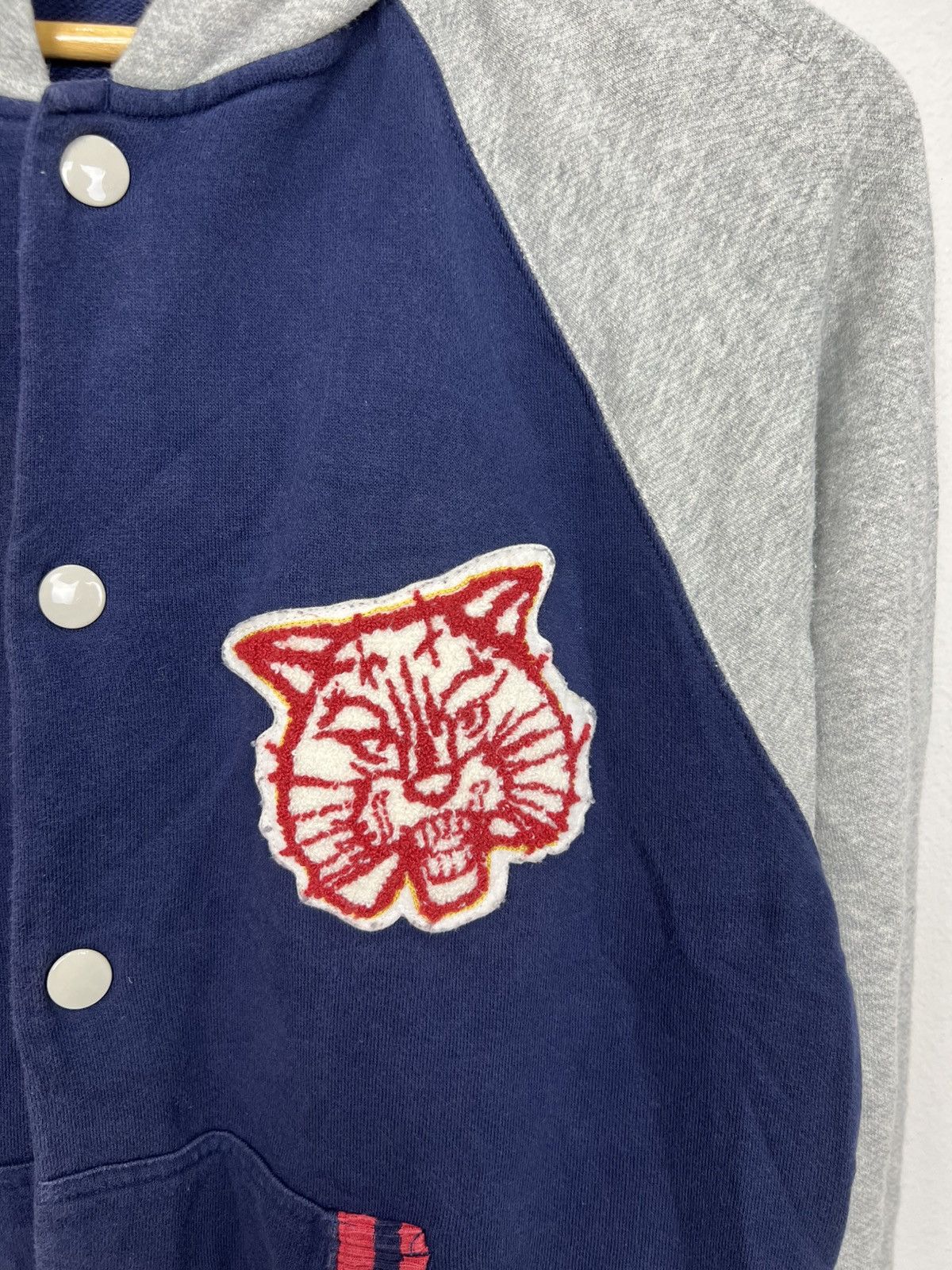 mercibeaucoup Vtg Mercibeaucoup, Je Vous Enprie! Varsity Hoodie Size US L / EU 52-54 / 3 - 5 Thumbnail