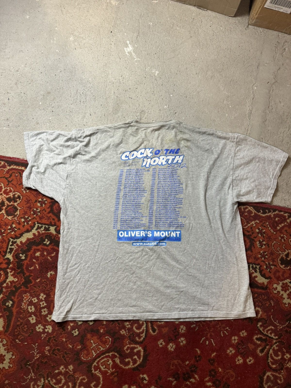 Vintage Vintage Y2K Cocko’the North Oliver’s Mount Motorcycle Racing Size US XXL / EU 58 / 5 - 8 Thumbnail