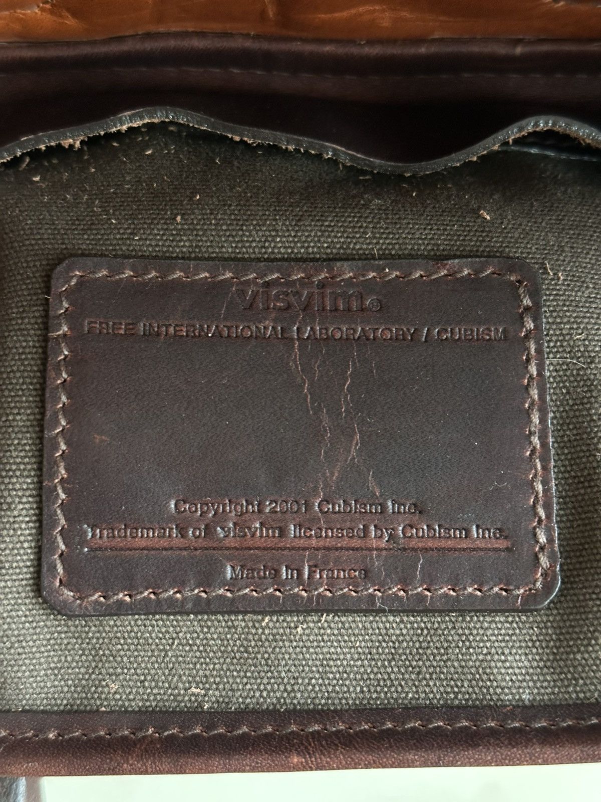 Visvim VISVIM MAIL SATCHEL XXS FR LEOPARD BAG Size ONE SIZE - 11 Thumbnail