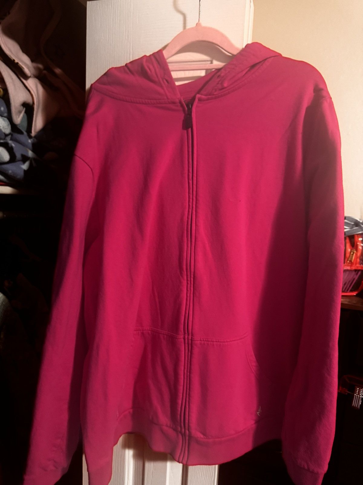 Torrid Everyday Fleece Stripe Active Zip Hoodie Size 3XL / US 20-22 - 6 Thumbnail