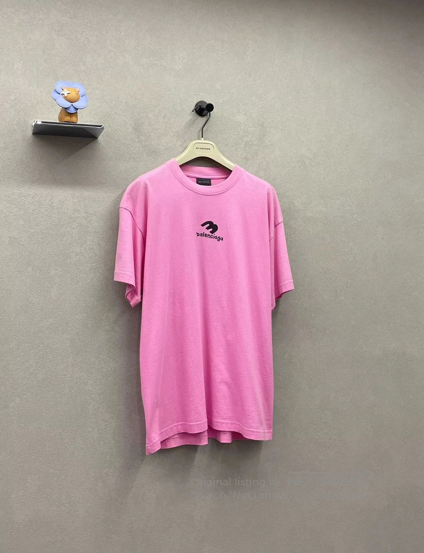 Balenciaga Balenciaga Pink 3B Logo Short. Size L / US 10 / IT 46 - 3 Thumbnail