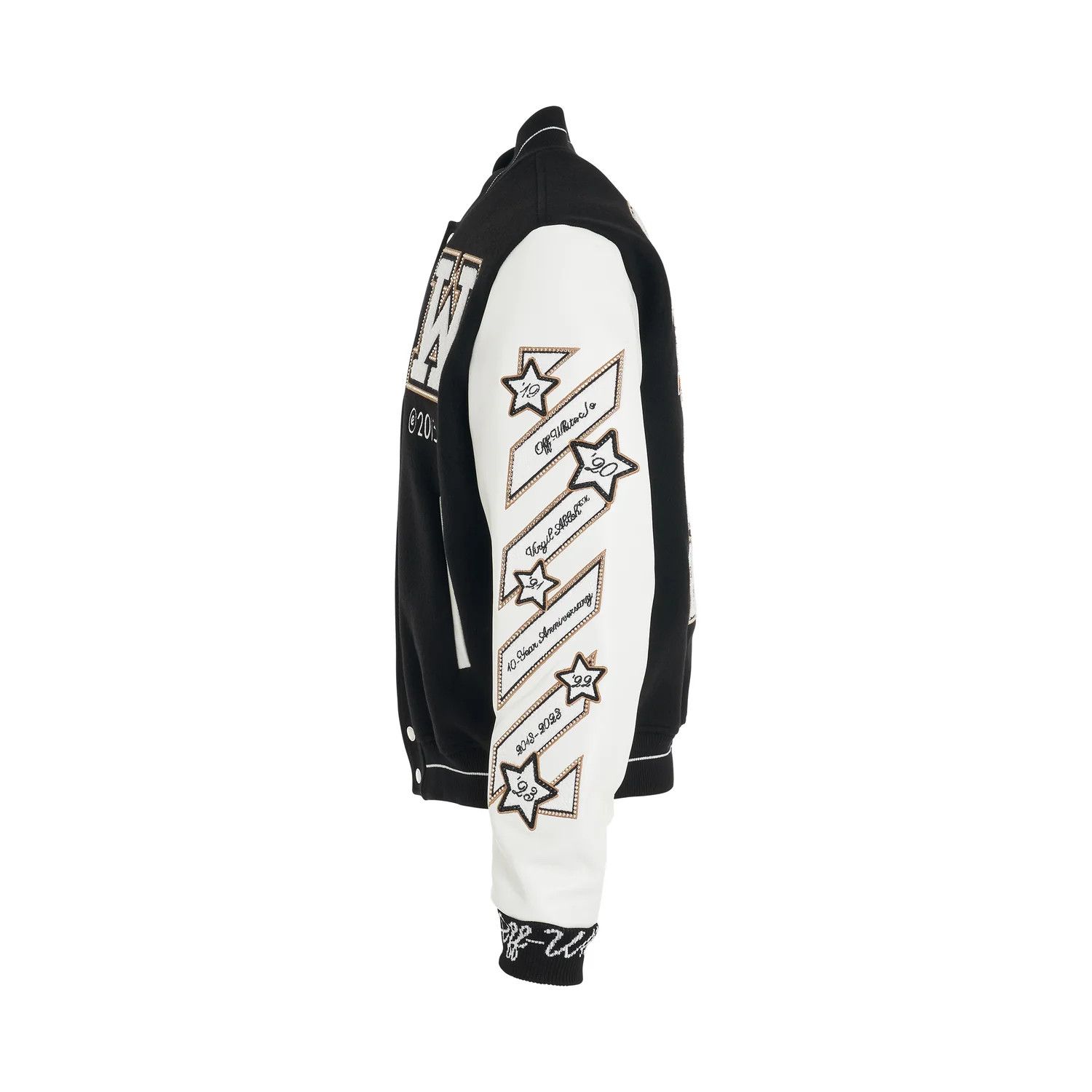 Off-White o1mris0824 Jacket in Black & White Size US M / EU 48-50 / 2 - 3 Thumbnail