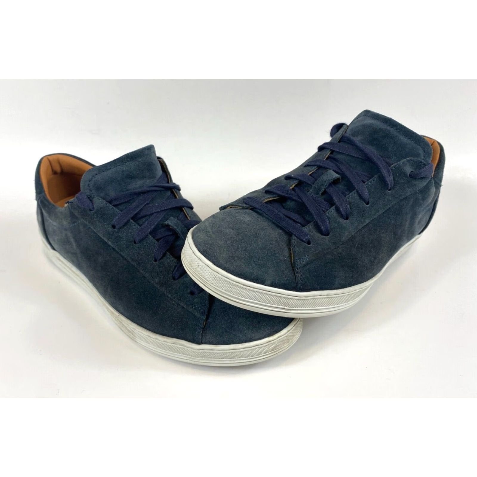 To Boot New York Too Boot New York Ranger Low-Top Sneakers Mens Suede Navy Made in Italy Size US 7.5 M Heel-Size 7.5 M Sneakers, Casual, Vintage? Size US 8 / EU 41 - 4 Thumbnail