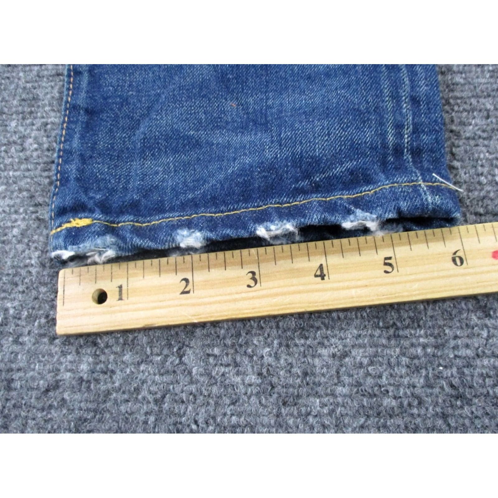Vintage RRL Ralph Lauren Jeans Mens 30 X 32 Denim Slim Straight 5-Pocket Blue Cotton Size US 30 / EU 46 - 5 Thumbnail