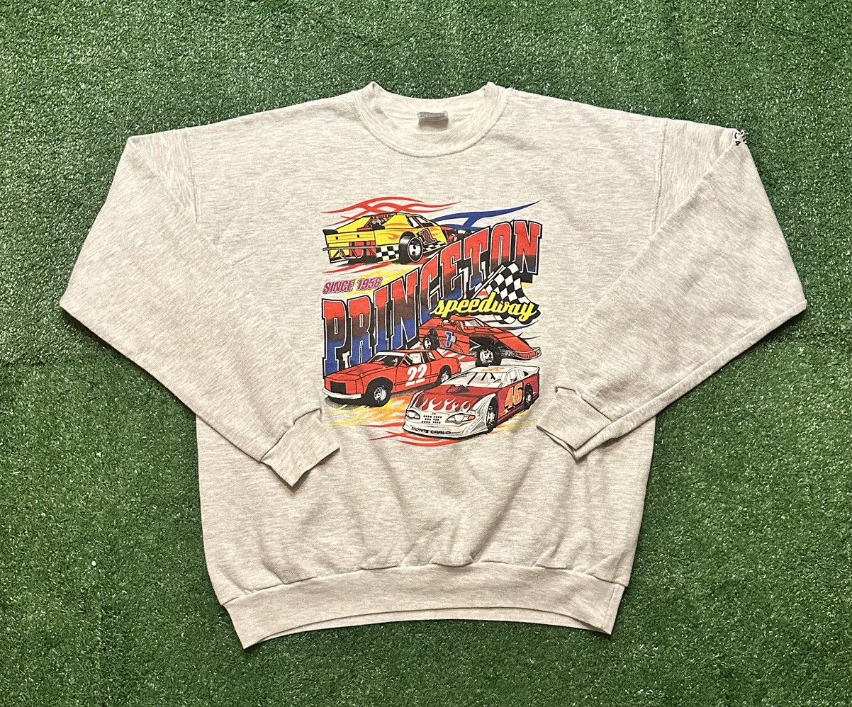 NASCAR Vintage Y2K Racing Speedway Cars Crewneck Size L Size US L / EU 52-54 / 3 - 1 Thumbnail