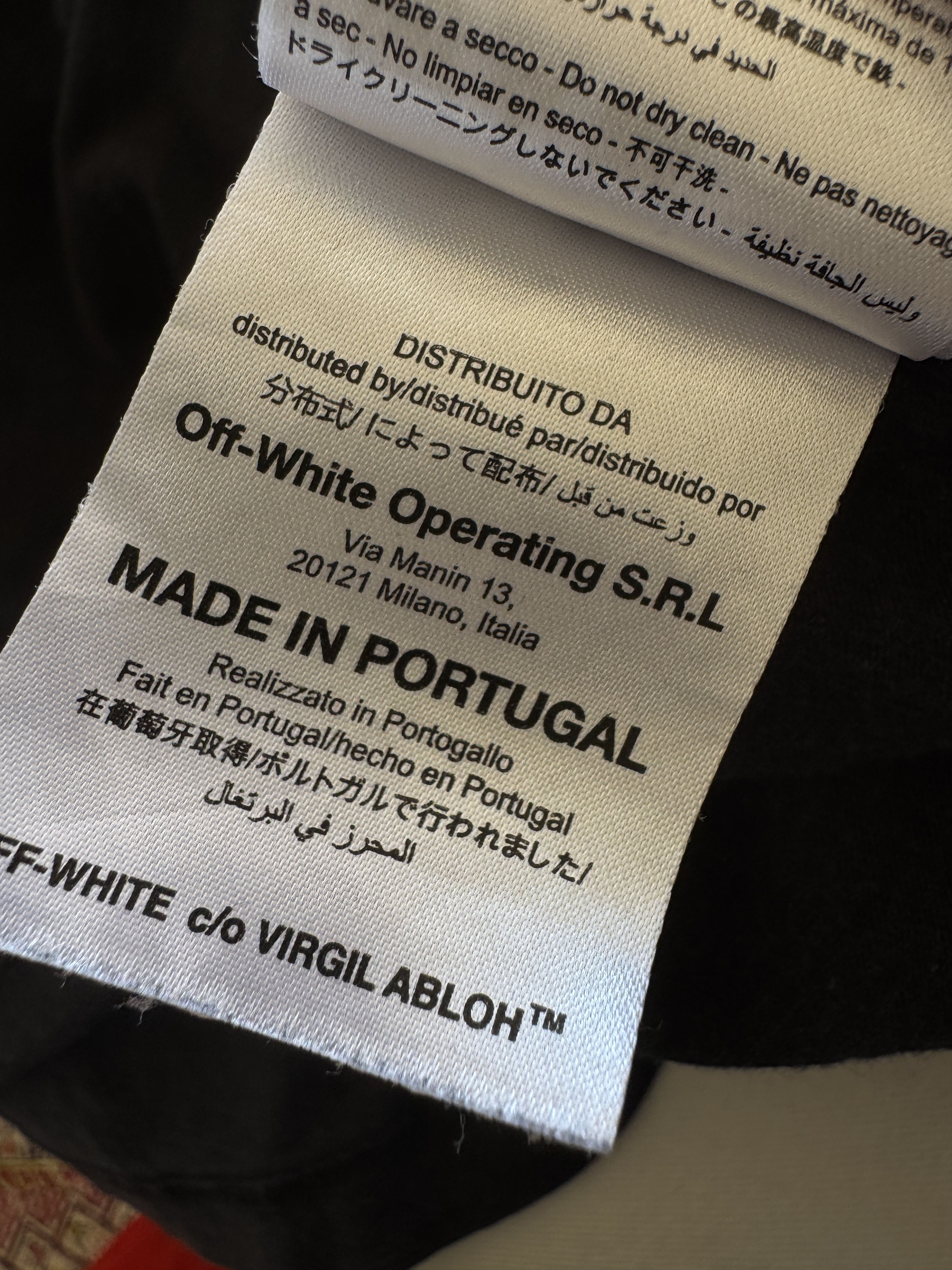 Off-White Off White Cut Off Tee Size US M / EU 48-50 / 2 - 10 Thumbnail