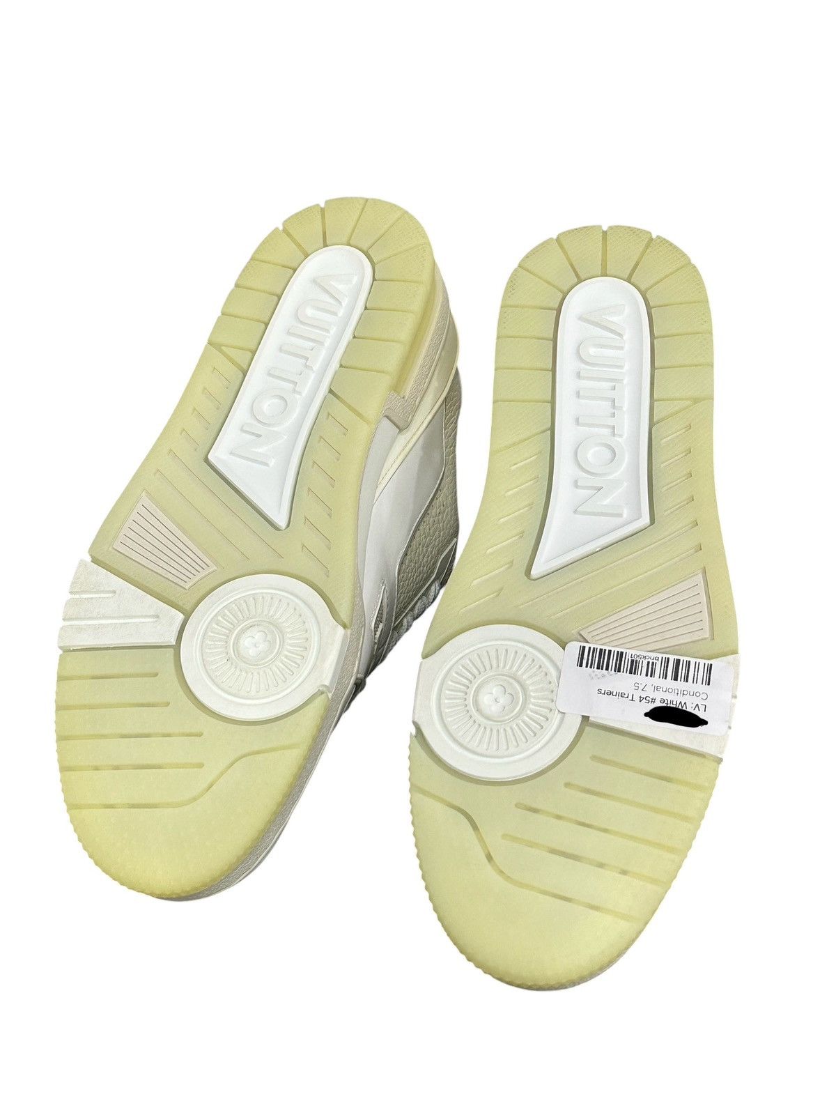 Louis Vuitton Louis Vuitton White Trainer Sneakers Size US 7.5 / EU 40-41 - 8 Thumbnail