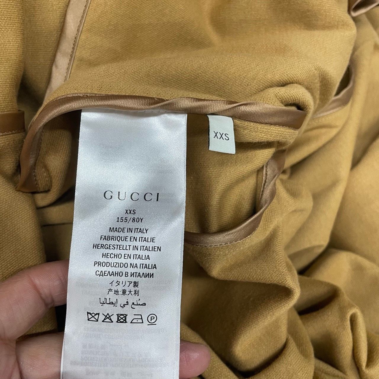 Gucci Gucci Blue-brown stitching full-print hooded jacket 2501-Ne Size US XXS / EU 40 - 6 Thumbnail