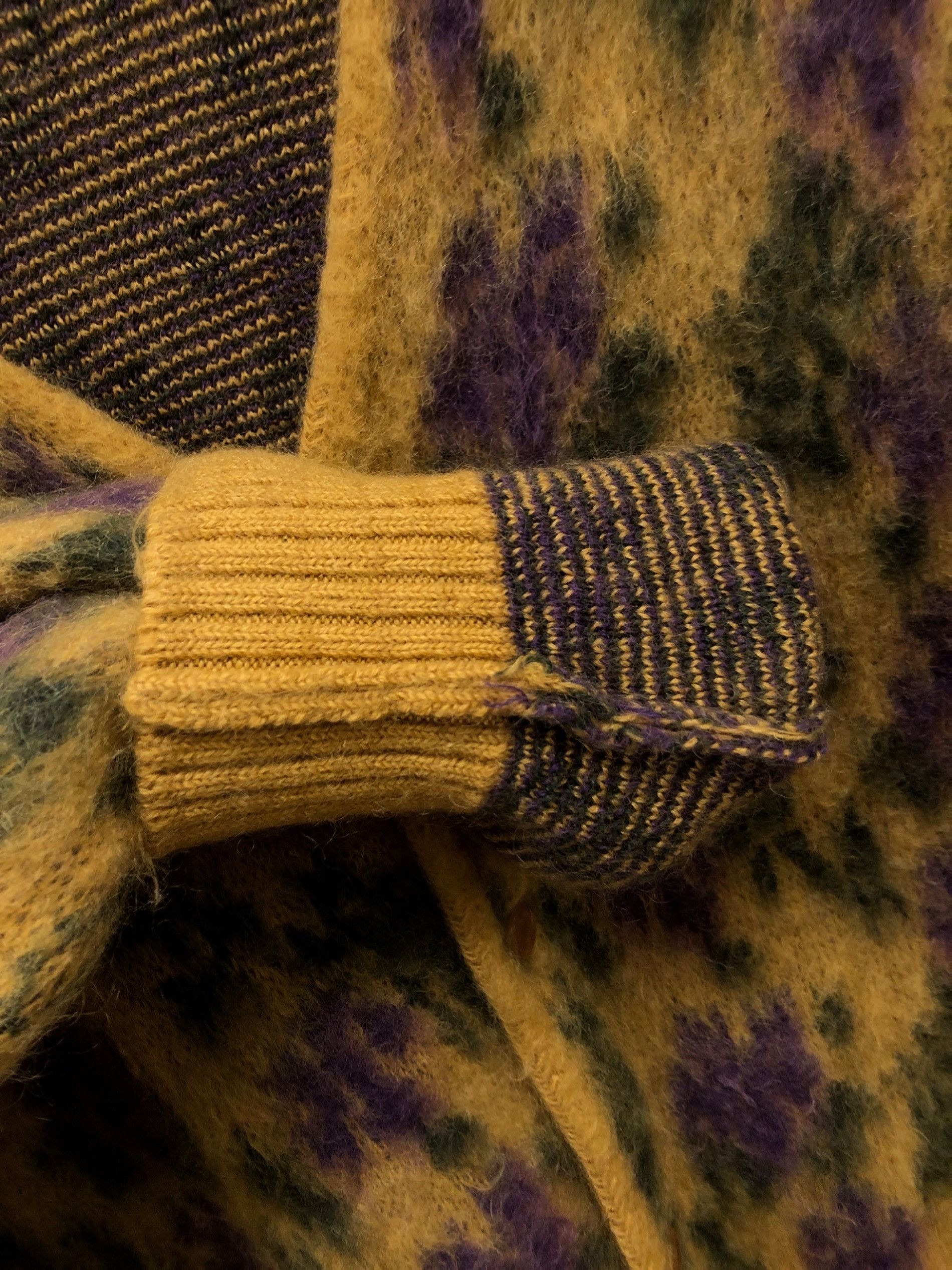 Needles Floral Mohair Cardigan Size US L / EU 52-54 / 3 - 4 Thumbnail
