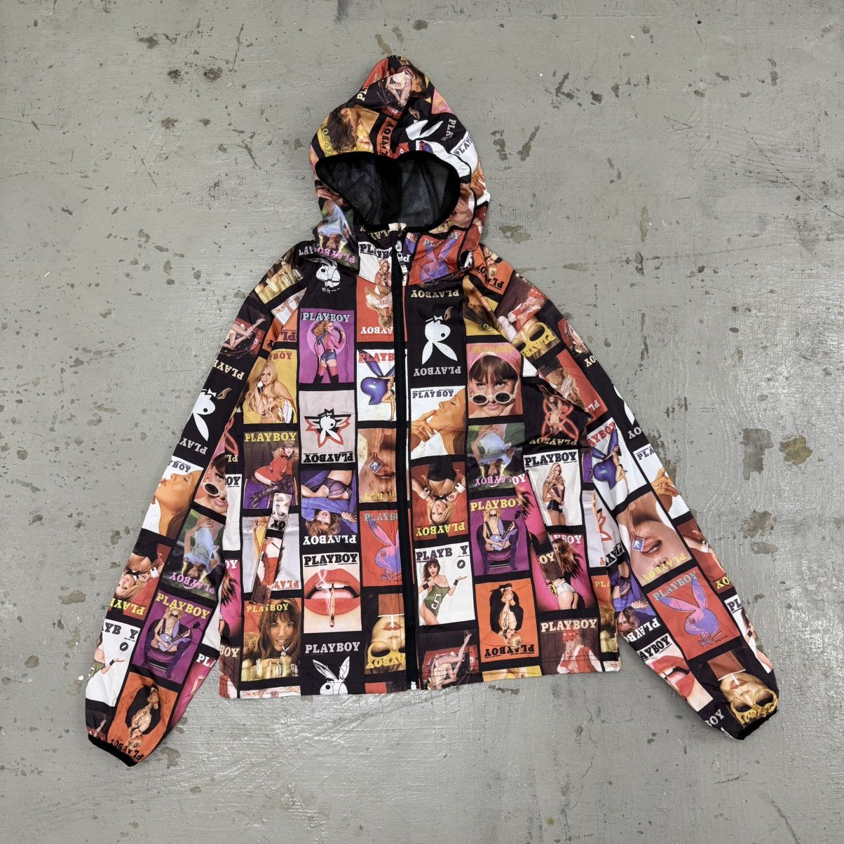 Playboy Playboy Magazine Cover Pornstar Windbreaker Jacket Size US L / EU 52-54 / 3 - 1 Thumbnail