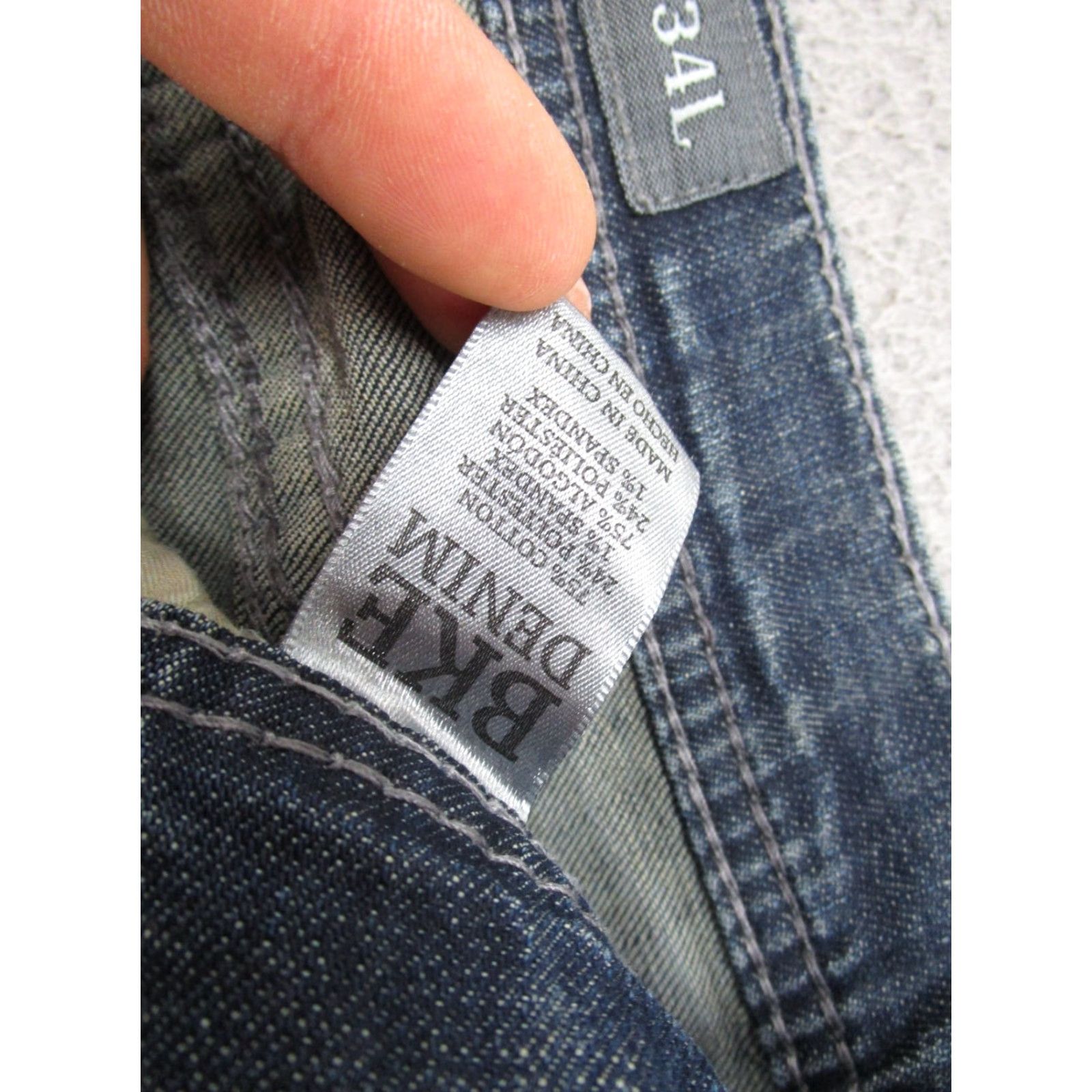 Vintage VINTAGE Buckle Buckle Tyler Jeans Straight Denim 36 Mens Blue 5-Pocket Stretch Read Size US 36 / EU 52 - 5 Thumbnail