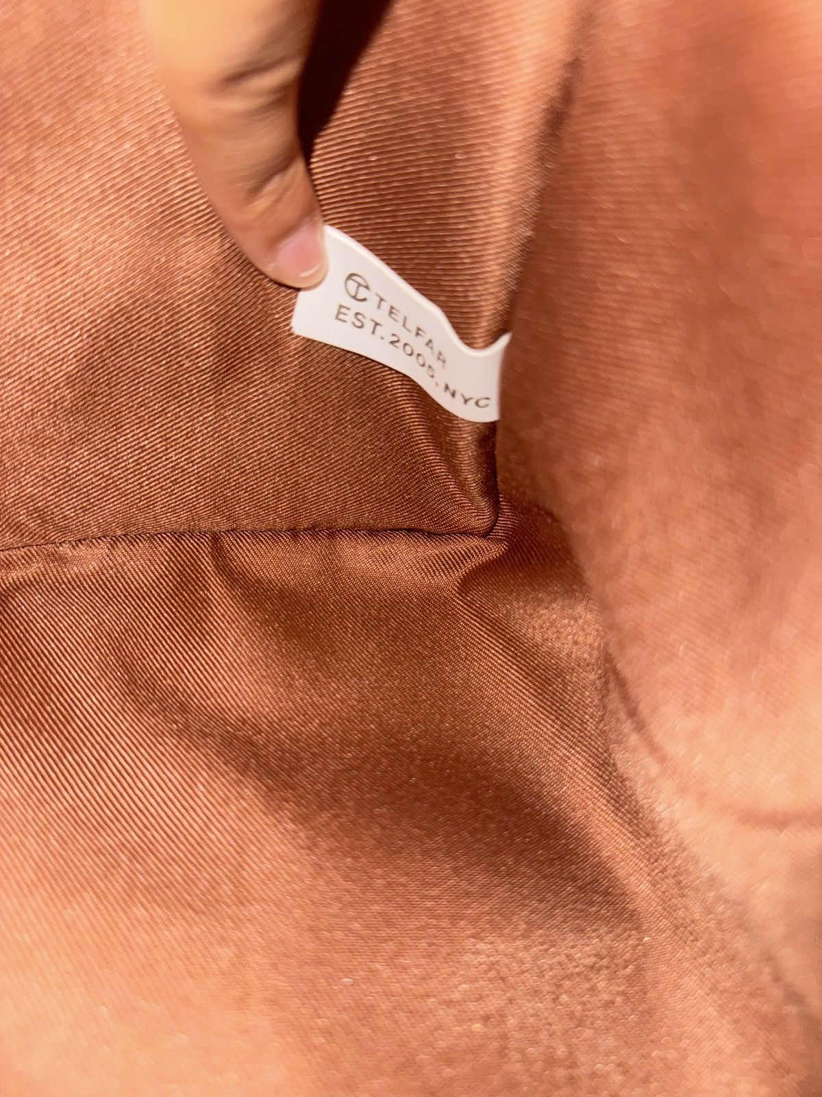 Telfar Telfar Medium Shopping Bag Tan Size ONE SIZE - 8 Thumbnail