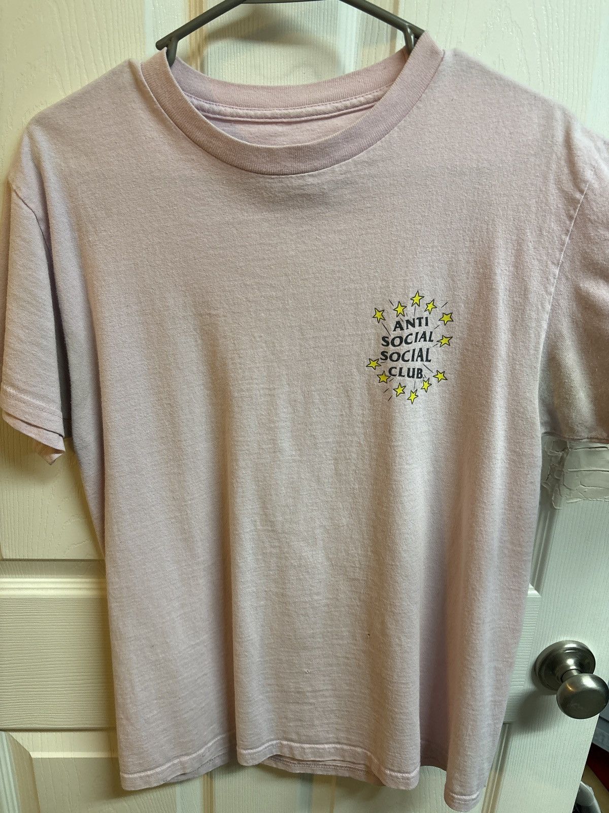 Anti Social Social Club Anti Social Club Pink T Shirt Size US M / EU 48-50 / 2 - 7 Thumbnail