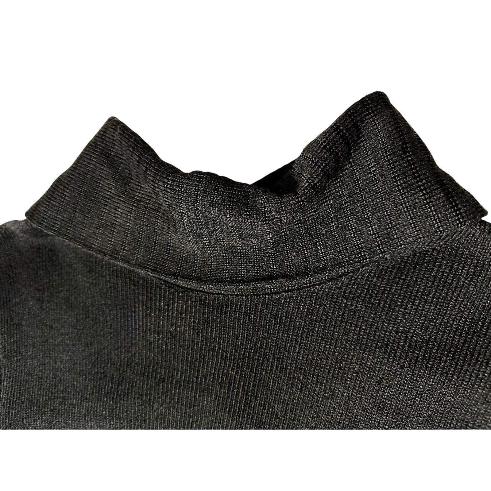Vintage VTG Goldworm Black Knit Sweater Dress USA Union Made Size S Size S / US 4 / IT 40 - 5 Thumbnail