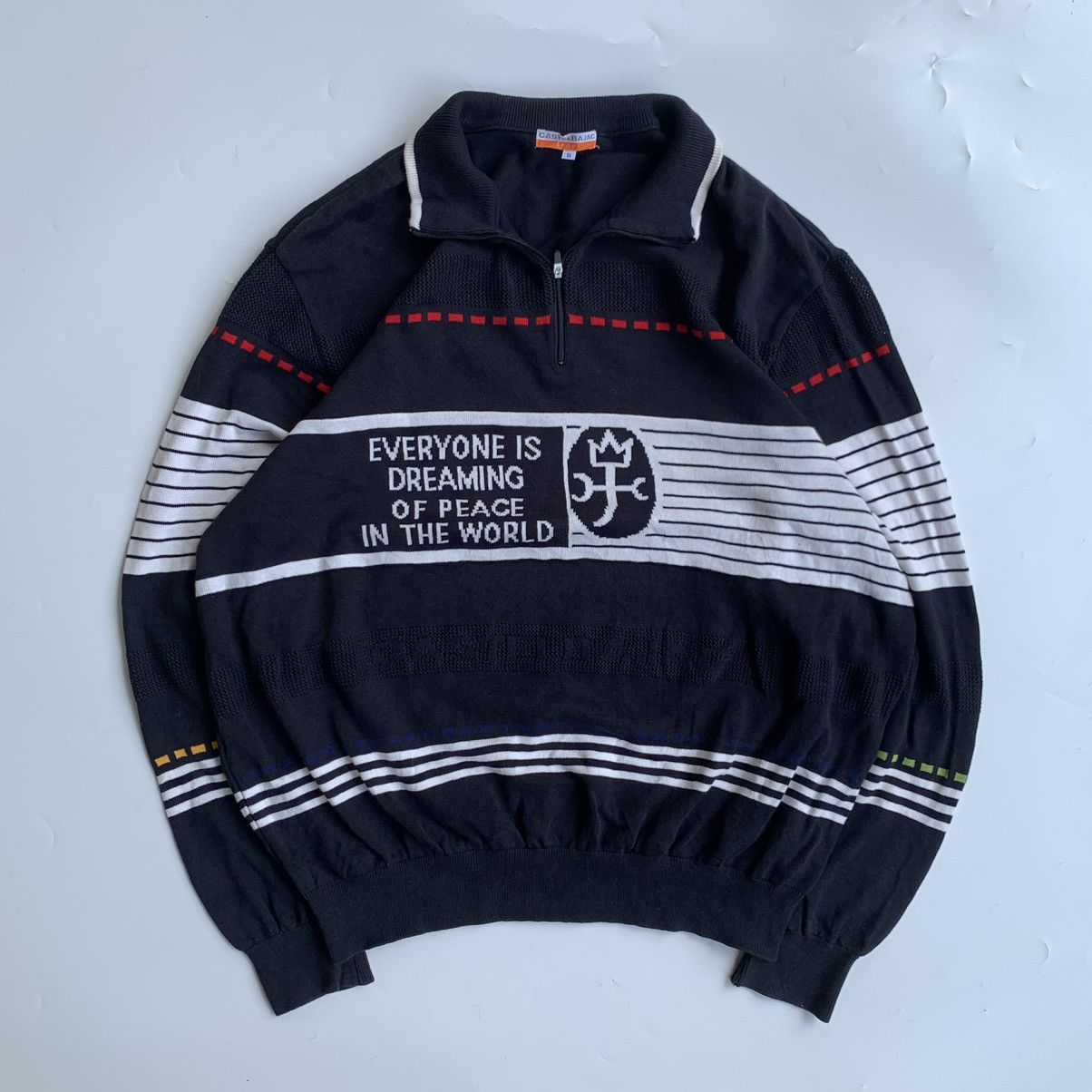 Jean Charles De Castelbajac Knitwear vintage big logo jumpers sweaters by Castelbajac Size US XL / EU 56 / 4 - 1 Thumbnail