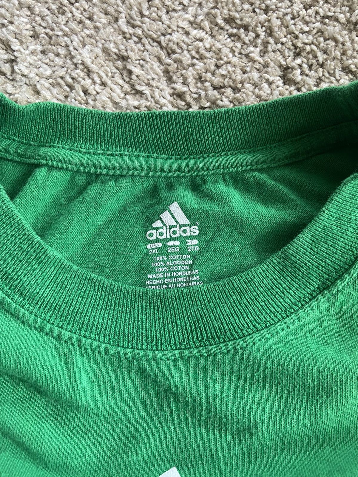 Adidas × NBA × Vintage 2008 Adidas Celtics Tee Size US XXL / EU 58 / 5 - 3 Thumbnail
