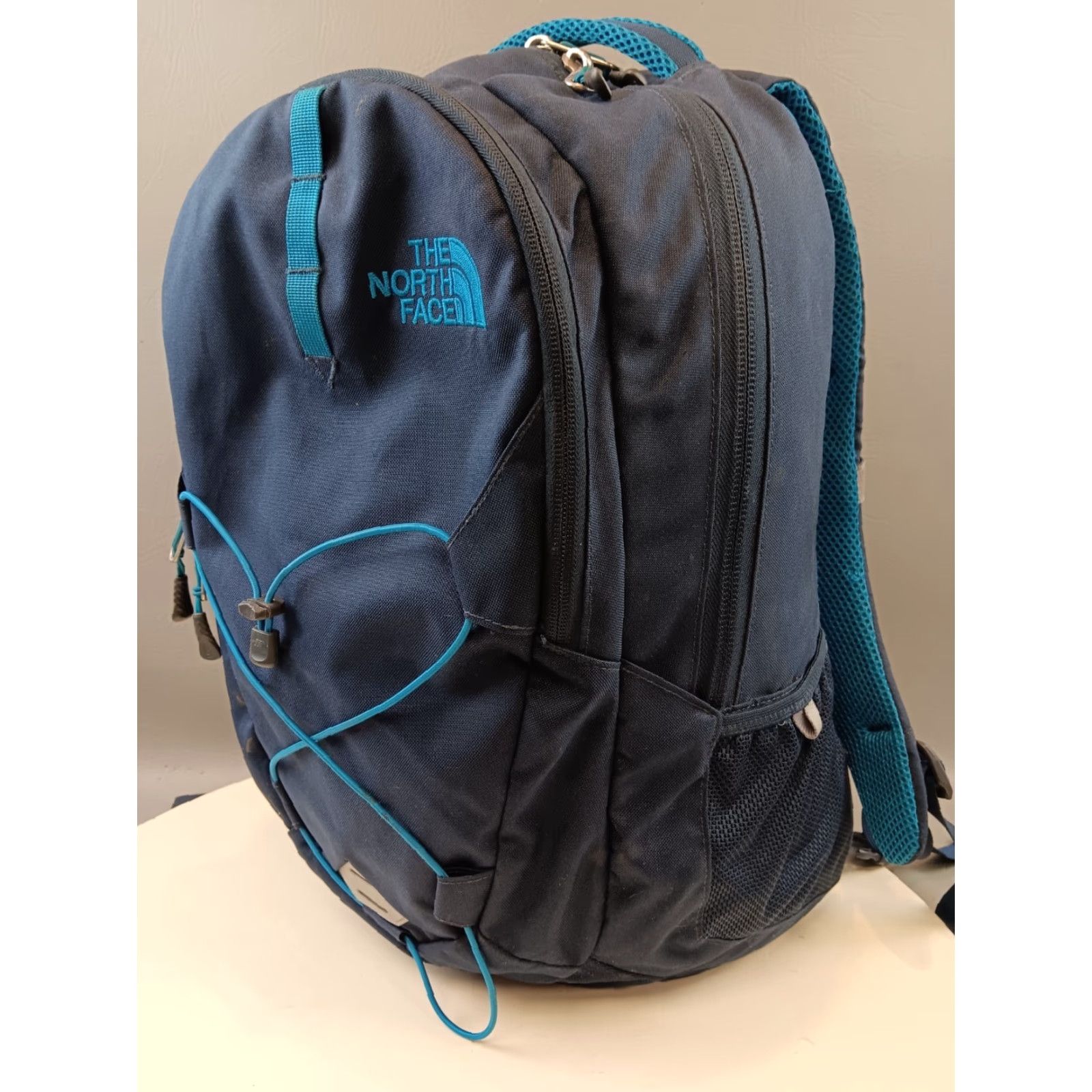 The North Face The North Face Jester Backpack Navy Padded Computer Lap Top Flex Vent Unisex Adults Medium Nylon Zip Backpack Size US M / EU 48-50 / 2 - 3 Thumbnail