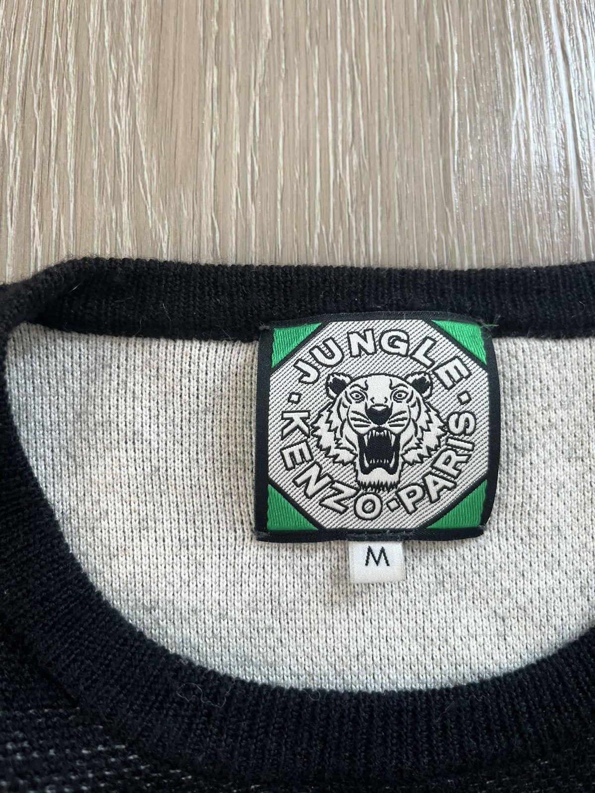 Kenzo × Vintage Kenzo Paris Tiger Jungle Sweatshirt Size M / US 6-8 / IT 42-44 - 4 Thumbnail