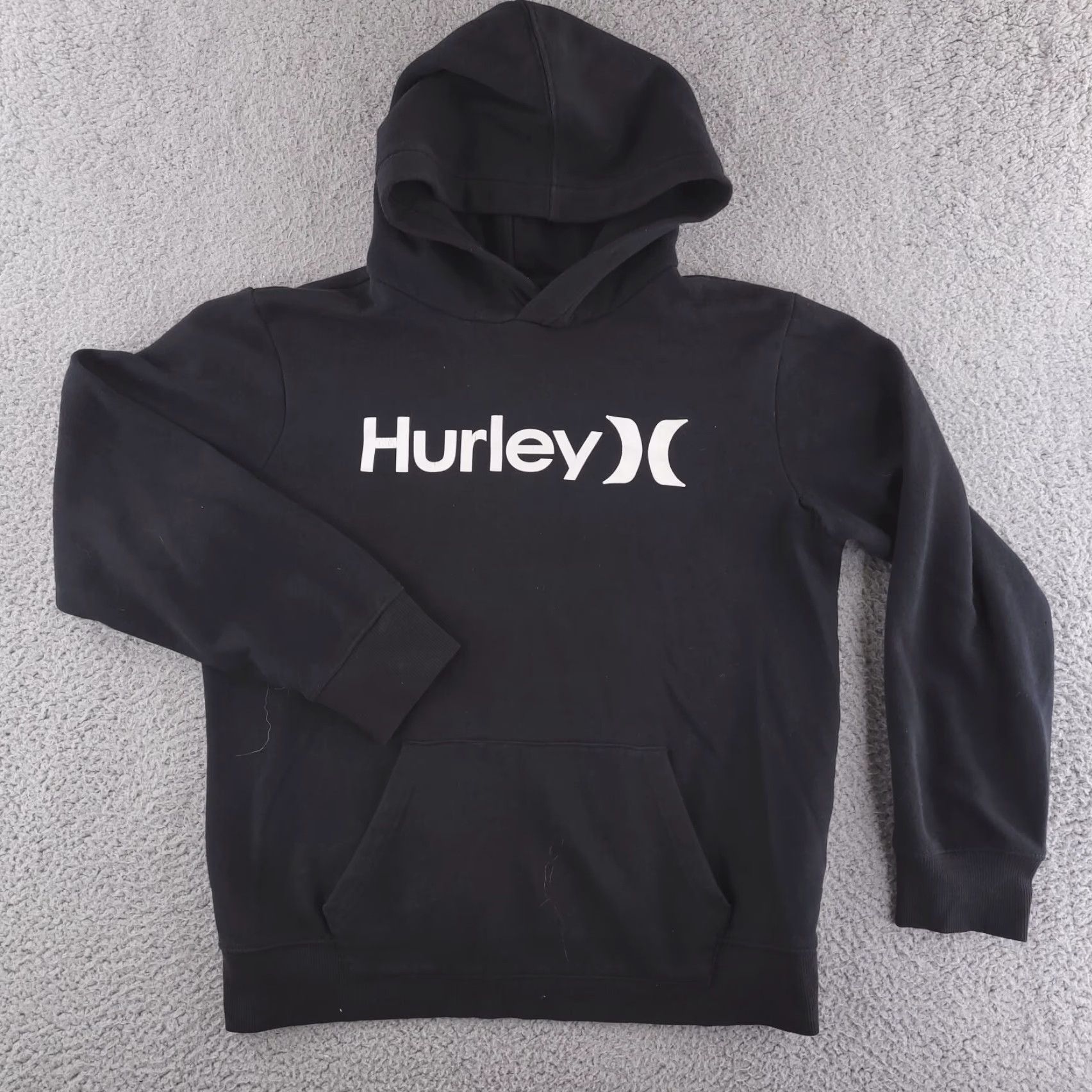 Hurley Hurley Hoodie Mens Small Sweatshirt Black White Pullover Hoodie Mens Small Black Hurley Shirt Size US S / EU 44-46 / 1 - 2 Thumbnail