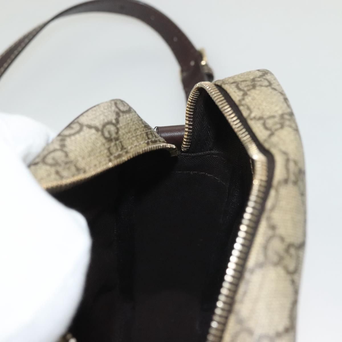 Gucci GUCCI GG Supreme Shoulder Bag Pvc Beige Gold Size ONE SIZE - 20 Thumbnail