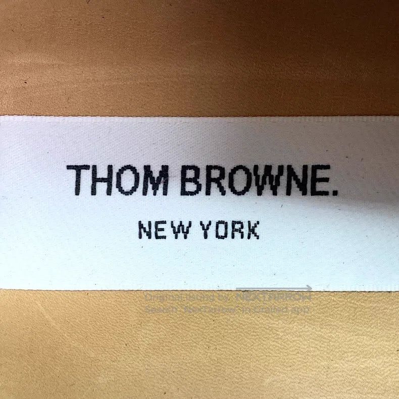 Thom Browne Thom Browne Black block carved striped fabric belt casual Size US 7 / EU 40 - 7 Thumbnail