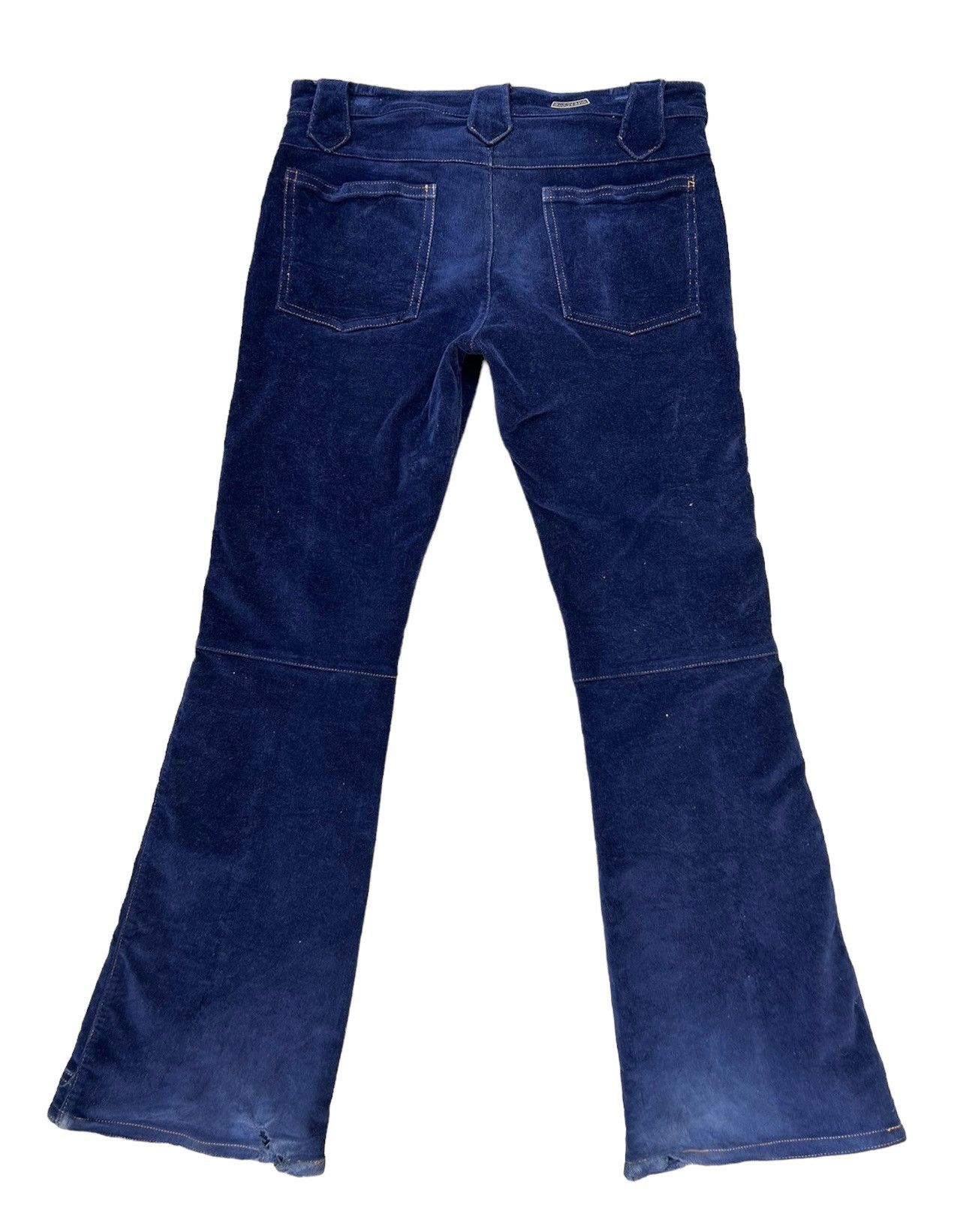 A&G Rock Vintage 80s 90s A&G Amal Guessous Jeans Corduroy Flare Jeans Size US 33 - 2 Thumbnail