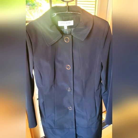 Anne Klein Anne Klein Black Dressy Button-down Lined Sz. M Spring Fall Size M / US 6-8 / IT 42-44 - 1 Thumbnail