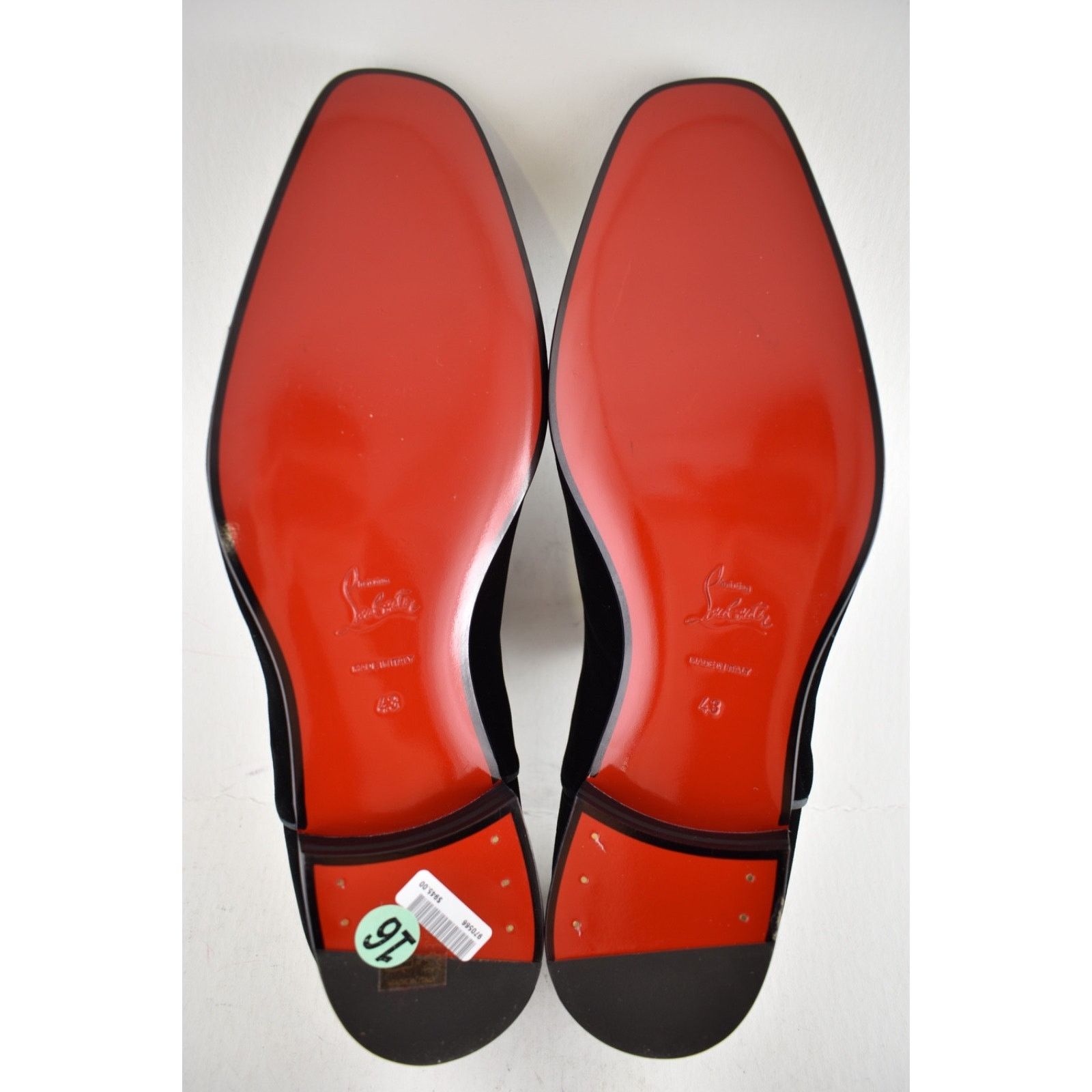 Christian Louboutin Christian Louboutin Flat Velvet Oxford Dress Loafer 43 10 Size US 10 / EU 43 - 14 Thumbnail