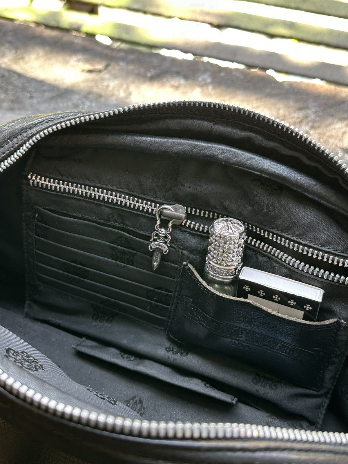 Chrome Hearts CHROME HEARTS FLOODED PATCH BOWLING BAG Size ONE SIZE - 5 Thumbnail
