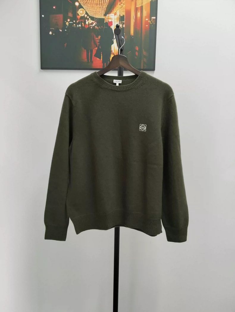 Loewe LOEWE A wool turtleneck sweater Size L / US 10 / IT 46 - 1 Thumbnail