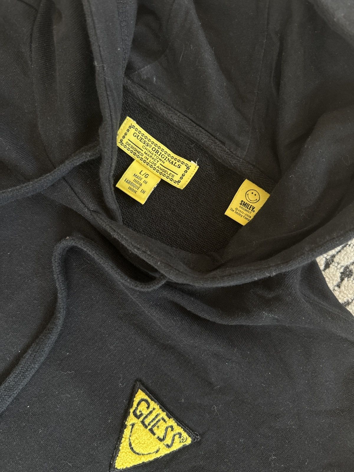 Guess × Market Guess x Chinatown Market - Smiley Hoodie Size US L / EU 52-54 / 3 - 5 Thumbnail