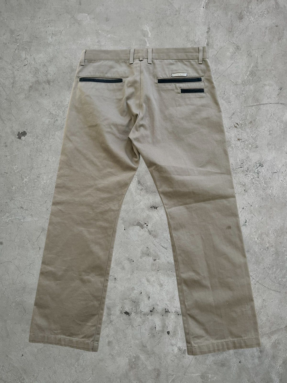 Chrome Hearts Chrome Hearts Khaki Chino Pants Size US 34 / EU 50 - 2 Thumbnail