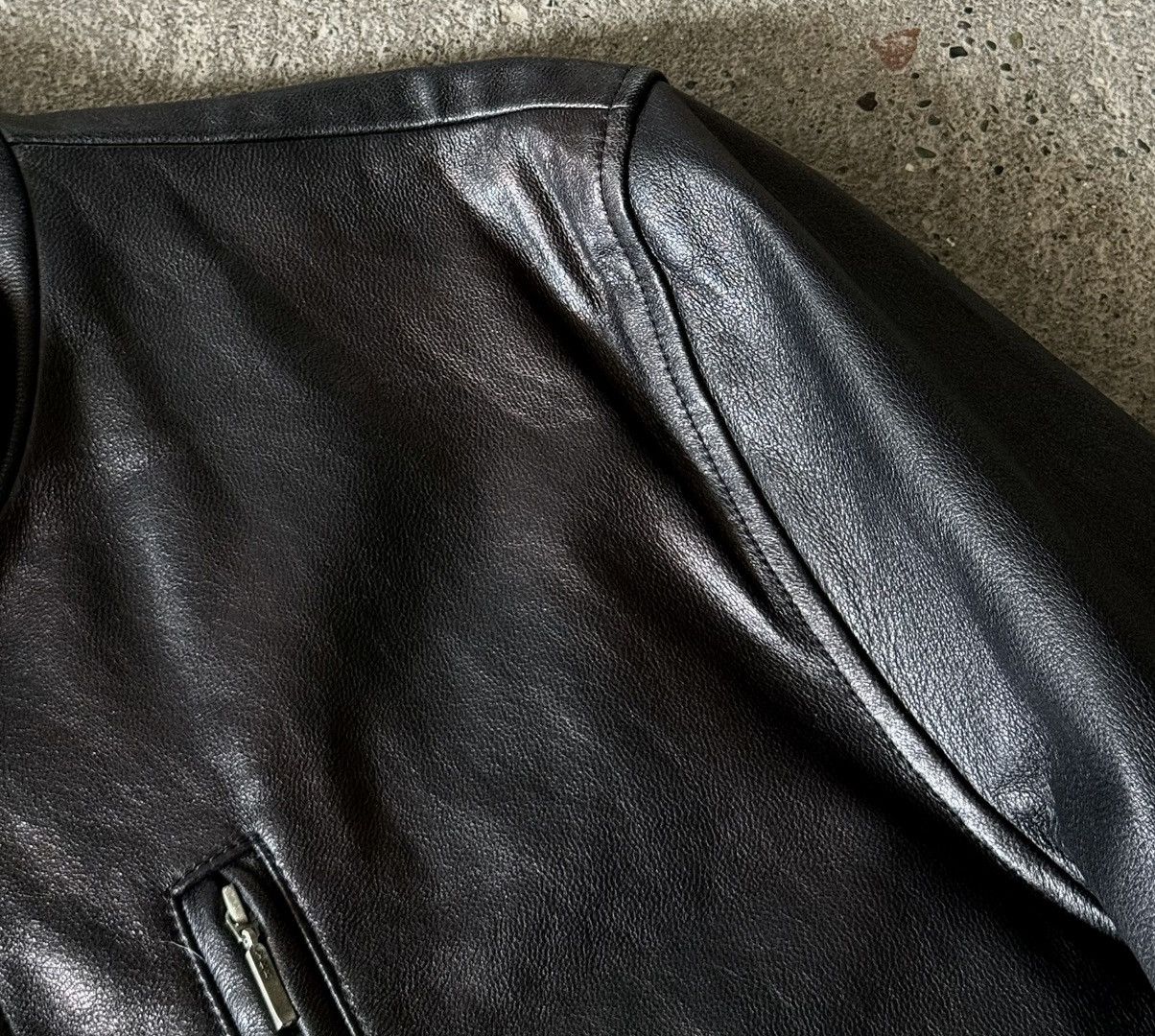 Balenciaga Balenciaga - 1997 - Nicolas Ghesquière - Moto Leather Jacket Size US L / EU 52-54 / 3 - 9 Thumbnail