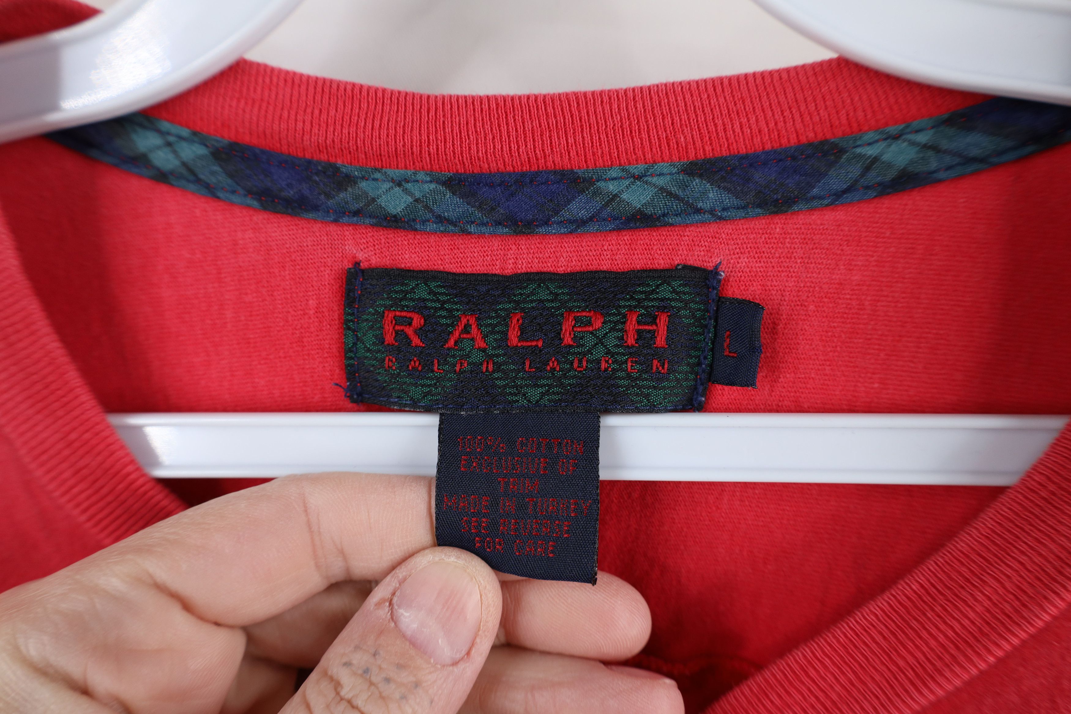 Ralph Lauren × Vintage Vintage 90s Ralph Lauren Spell Out Night Gown Sleep T-Shirt Size L / US 10 / IT 46 - 5 Thumbnail