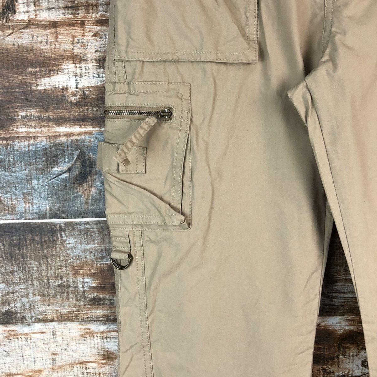 Japanese Brand Arnold Palmer Brown Cargo Multipocket Pants #A2565 Size 27" / US 4 / IT 40 - 9 Thumbnail