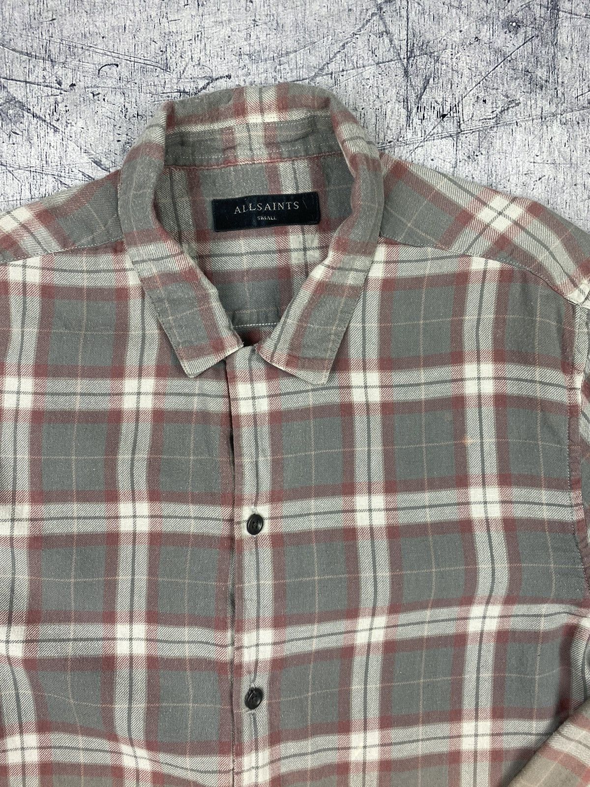Allsaints Allsaints Designer Button Up Shirt Size S Size US S / EU 44-46 / 1 - 5 Thumbnail