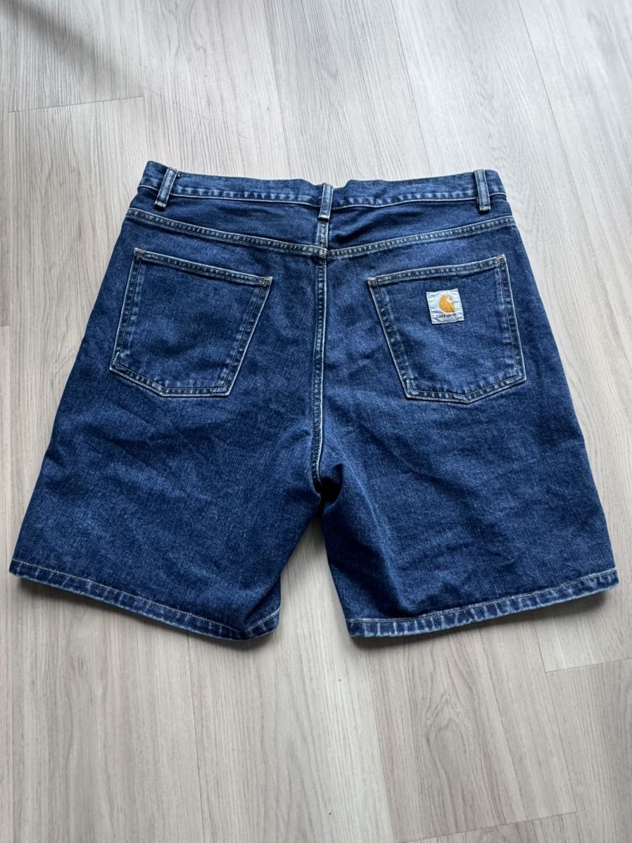 Carhartt Wip Carhartt Newel Demin Short Size US 34 / EU 50 - 1 Thumbnail