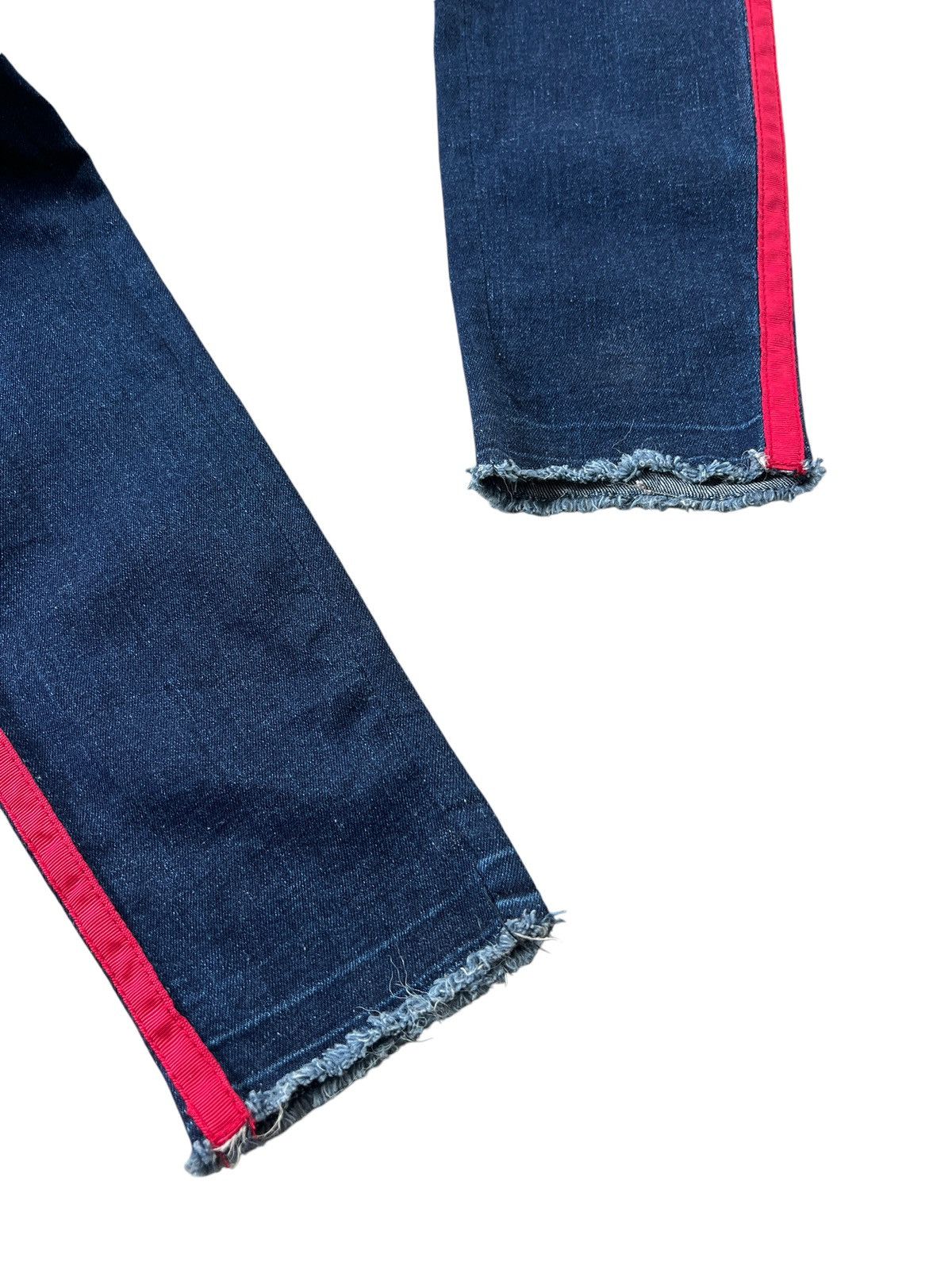 Hysteric Glamour Hysteric Glamour Side Tape Distressed Skinny Jeans Size 27" / US 4 / IT 40 - 6 Thumbnail