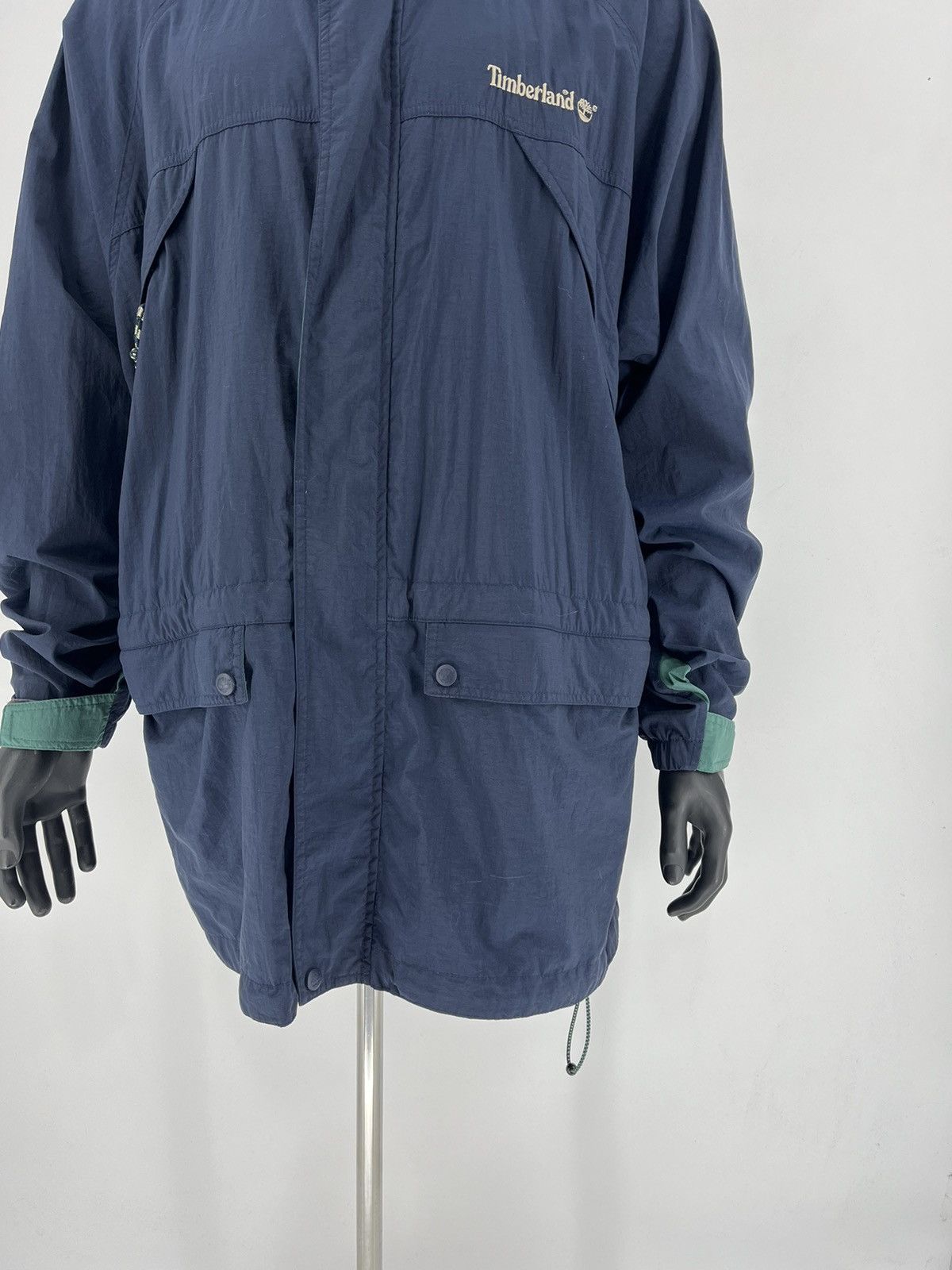 Timberland × Vintage Vinatge 90s Timberland Weather Gear Maroon Jacket Size US XL / EU 56 / 4 - 7 Thumbnail